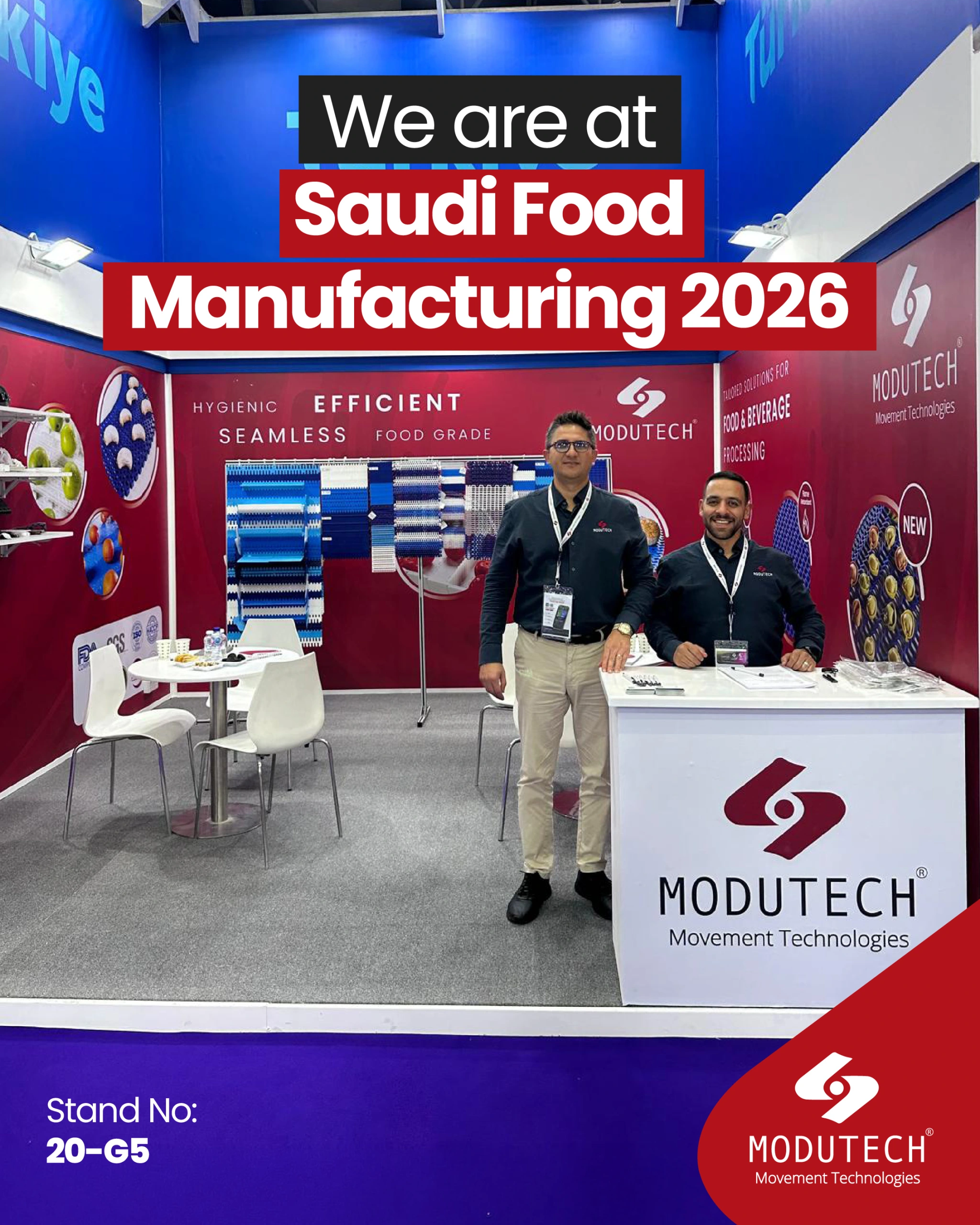 Saudi Food Manufacturing 2026 Fuarı'nda Yerimizi Aldık