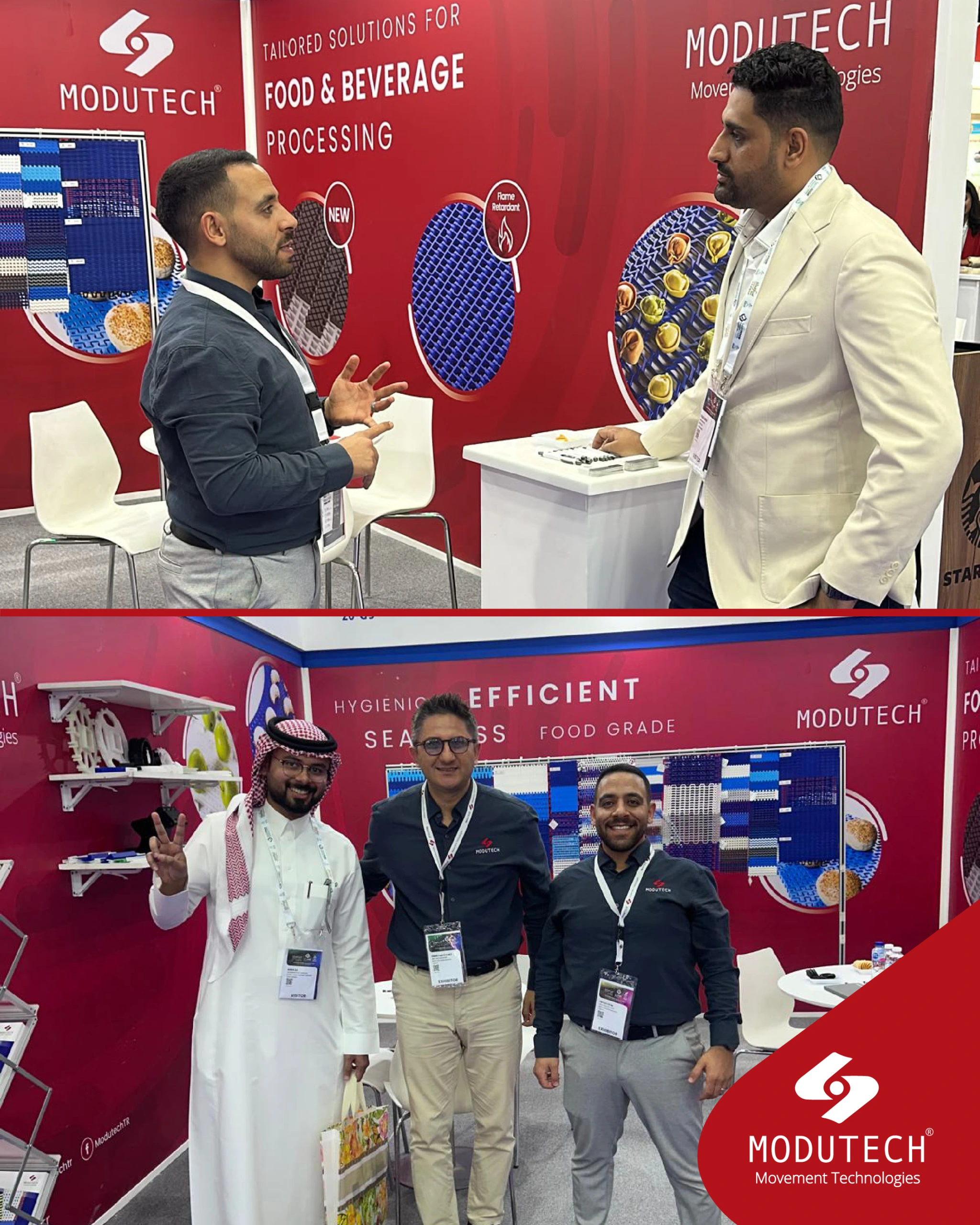 Modutech standı, Saudi Food Manufacturing 2026, Cidde