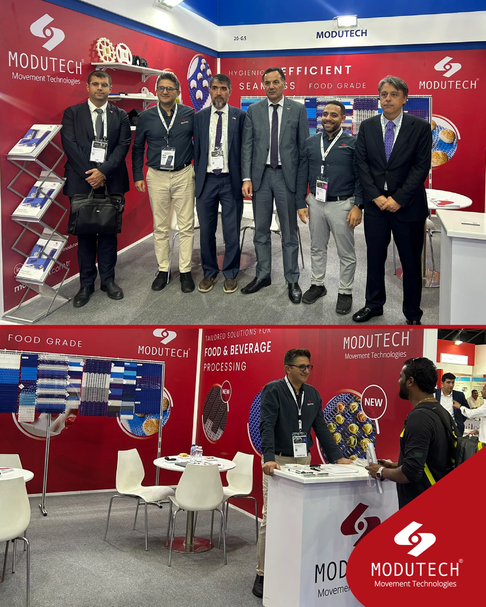 Modutech standı, Saudi Food Manufacturing 2026, Cidde